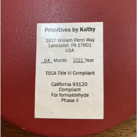 Bird "Joy" Christmas Holiday Ornament Gift Tag Primitives Country Farmhouse Wood - Picture 4 of 4